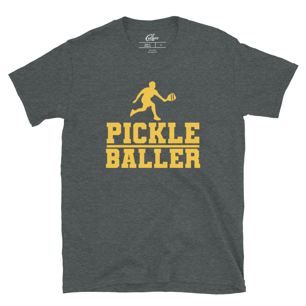 Premium Pickleball Enthusiast T-Shirt Expertly Crafted for Pickle Baller's Delight!