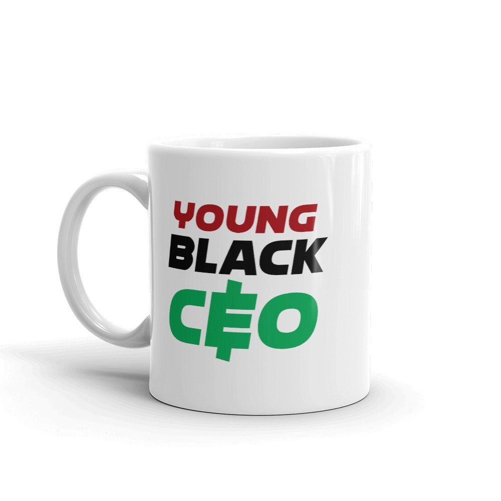 Young Black CEO Entrepreneur Mug