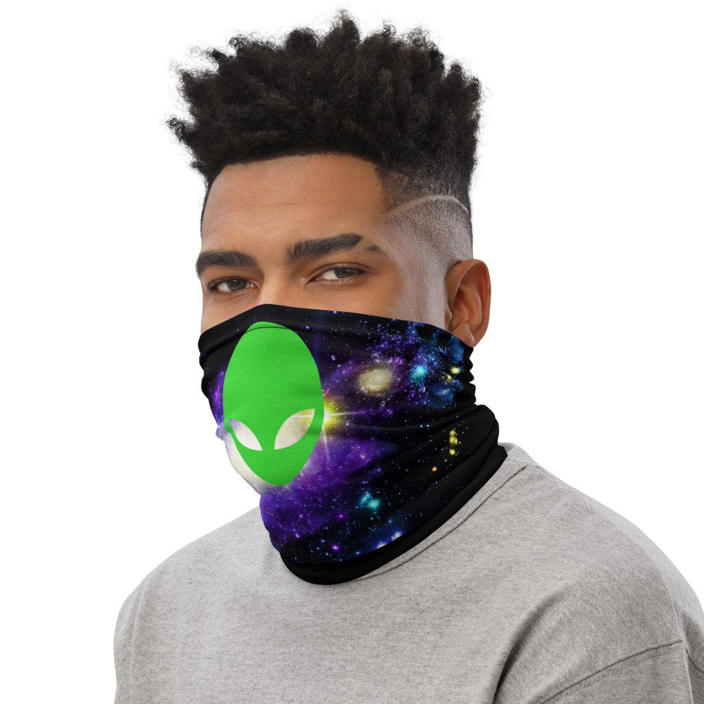 Cool Alien Space FaceMask/Neck Gaiter