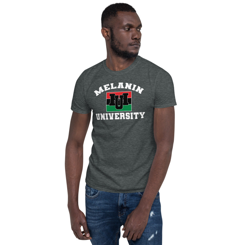 Melanin University Black Pride HBCU Unisex T-Shirt