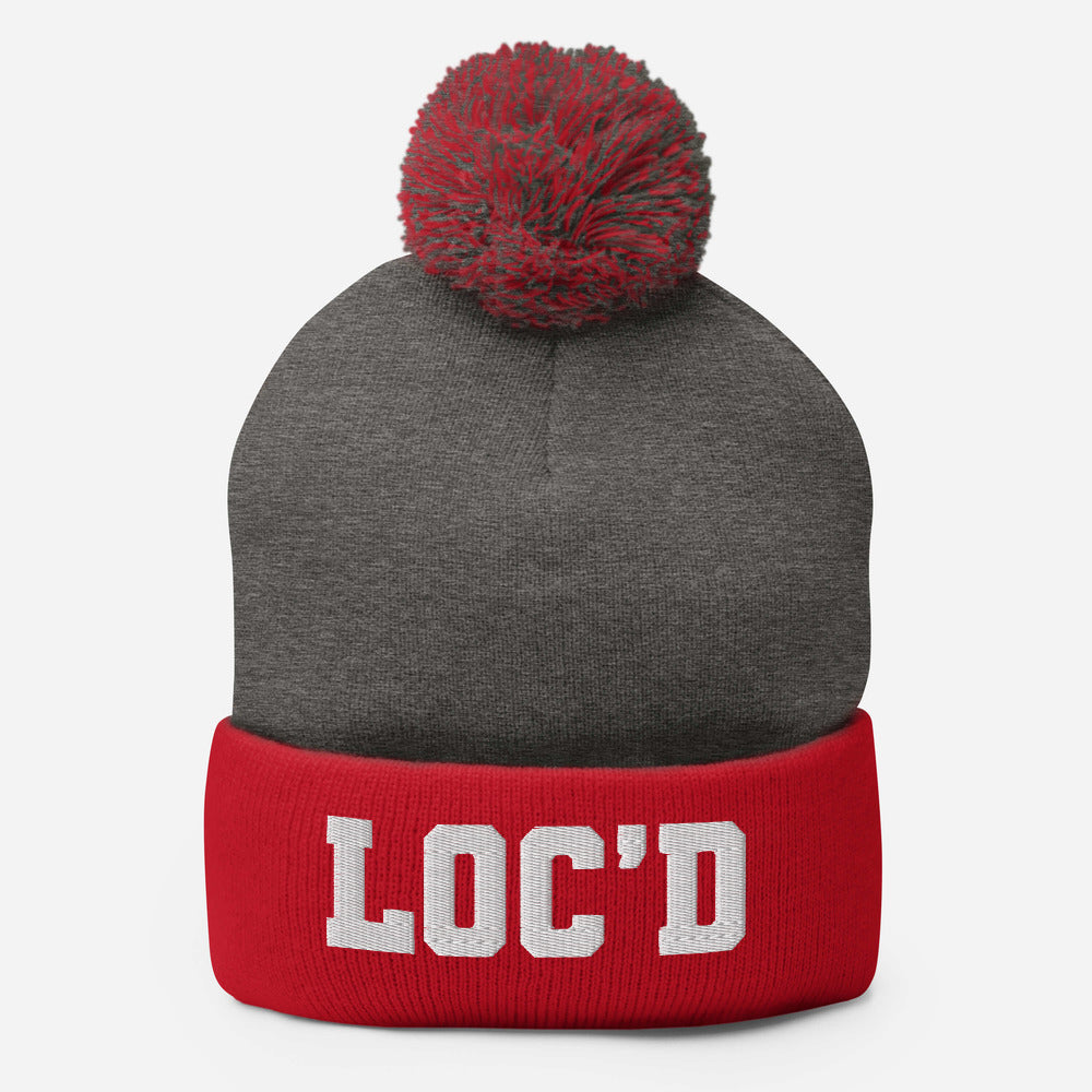 Loc'd Pom-Pom Beanie