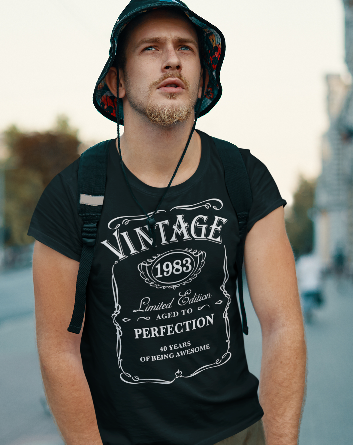 Vintage 1983 Shirt, 40th Birthday Shirt, 40th Birthday, 40th Birthday Gift Short-Sleeve Unisex T-Shirt