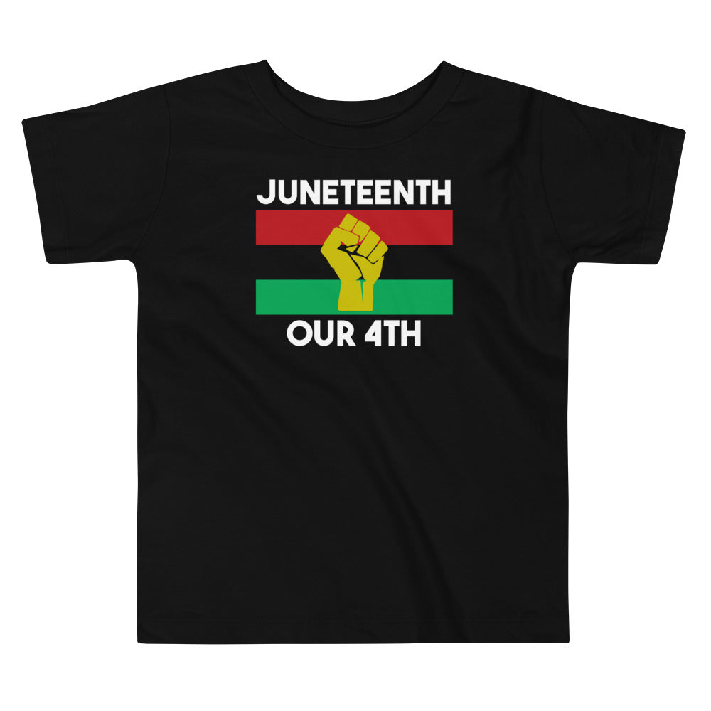 Juneteenth Toddler Short Sleeve Tee
