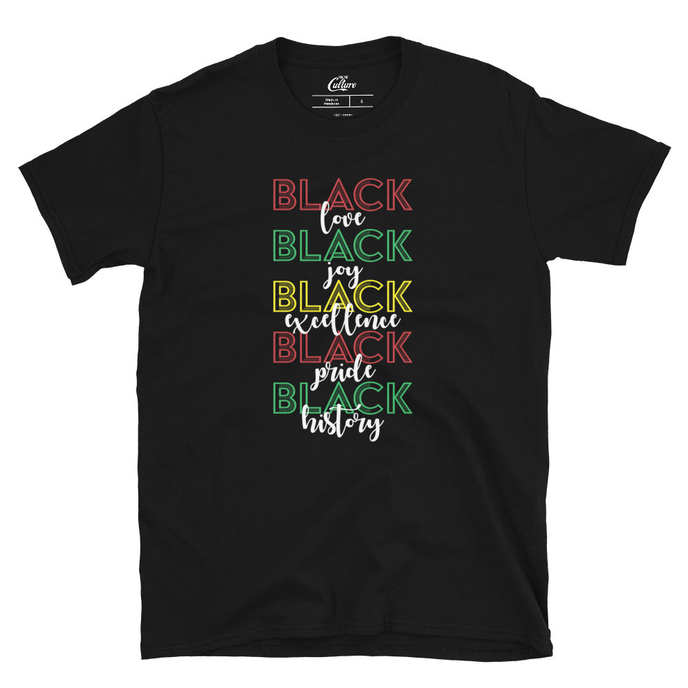 Black History TShirt, Melanin Shirt, Black History Month Shirt, African American Unisex T-Shirt