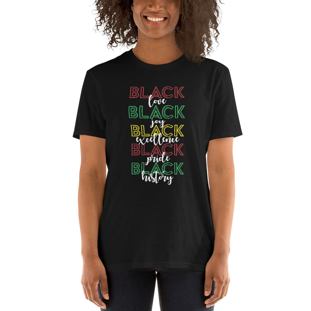 Black History TShirt, Melanin Shirt, Black History Month Shirt, African American Unisex T-Shirt