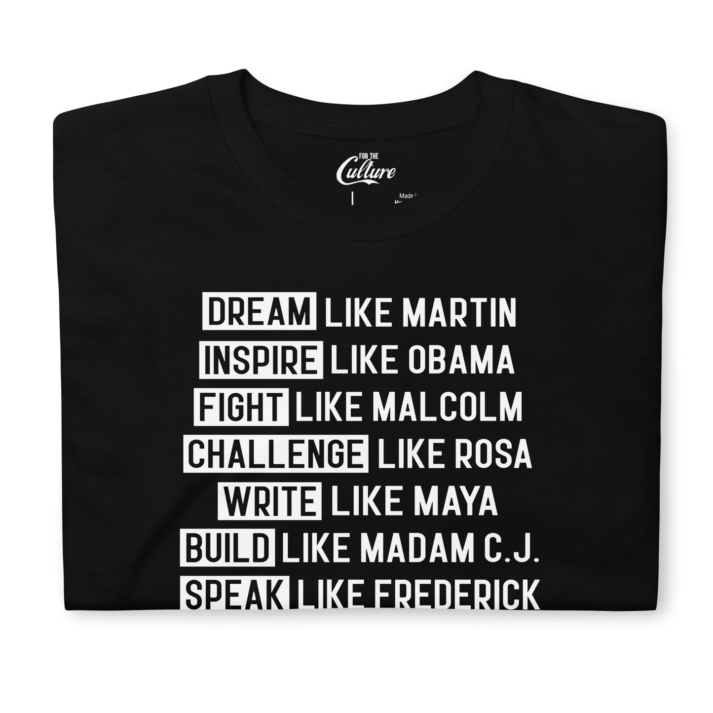 African American Activists Shirt, Black History T-Shirt, Black Pride Shirt, Gift For Activist, Rosa Parks Shirt, Martin Luther King Jr. Tee