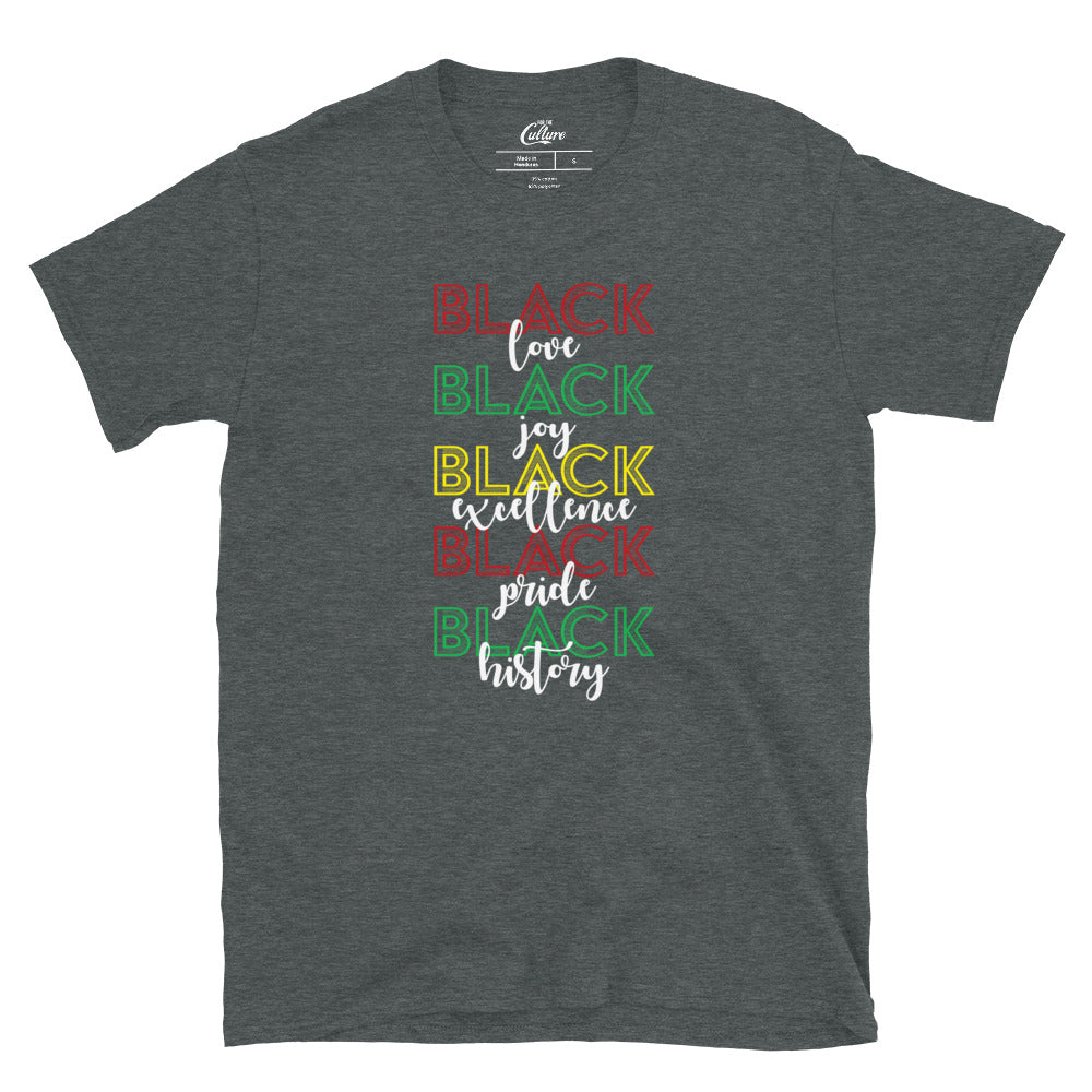Black History TShirt, Melanin Shirt, Black History Month Shirt, African American Unisex T-Shirt