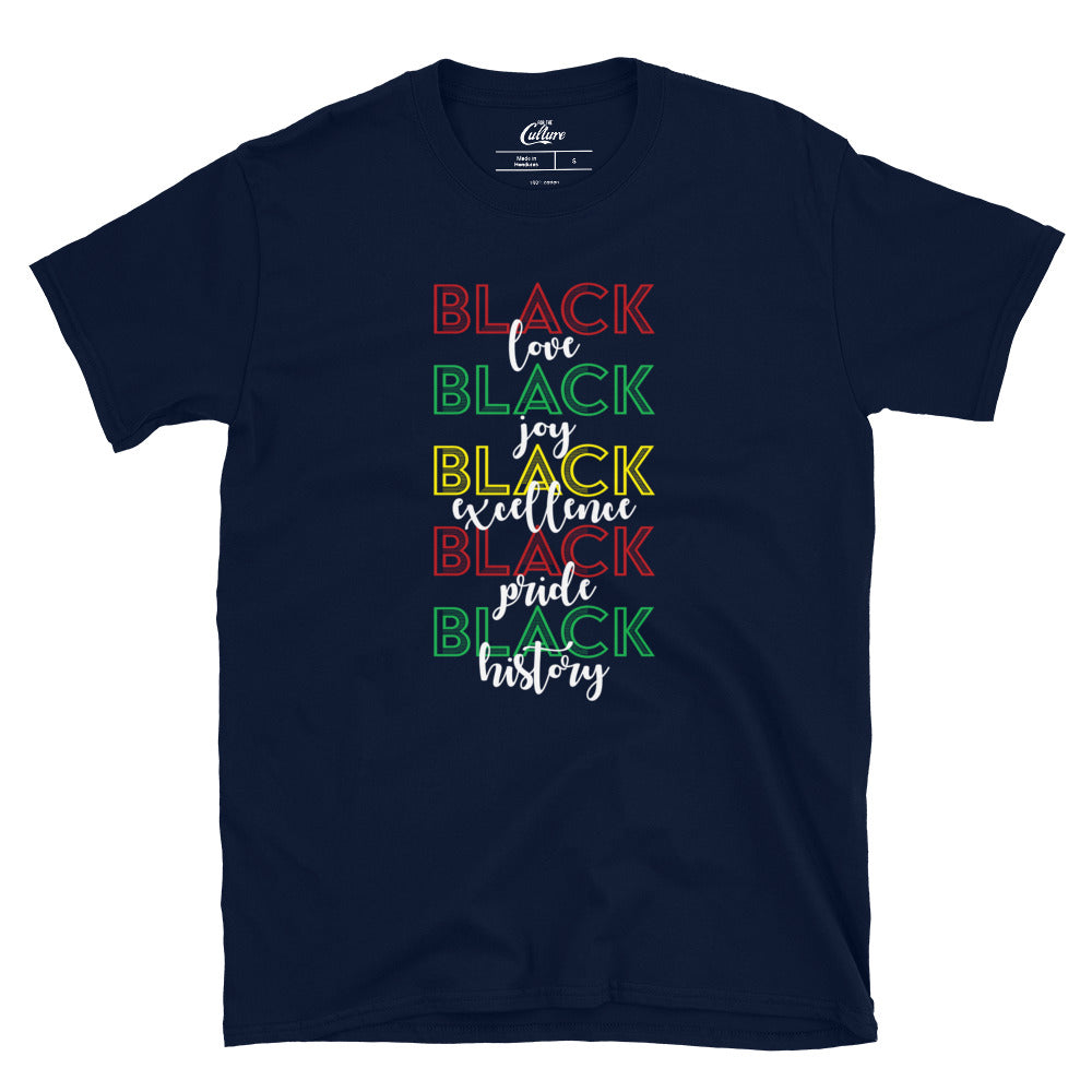 Black History TShirt, Melanin Shirt, Black History Month Shirt, African American Unisex T-Shirt