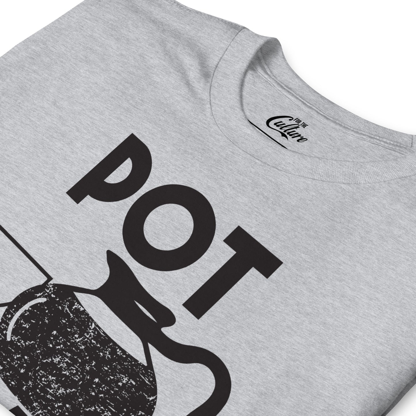 Mens Pot Head T Shirt Funny Coffee Tee For Guys Caffeine Addicted Sarcastic Cool Unisex T-Shirt