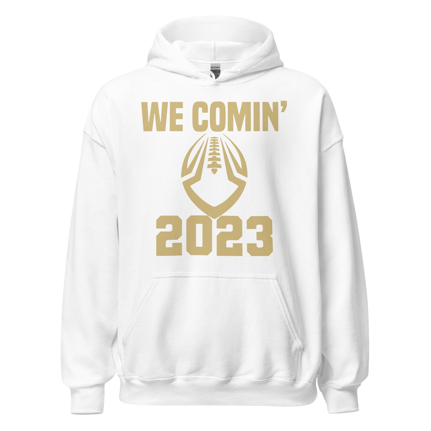 Colorado Football Fan We Comin' Unisex Hoodie