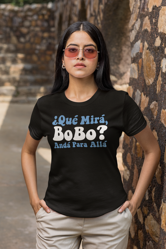 Qué Miras Bobo - Qué Mira Bobo Meme Argentina Flag Funny T-Shirt