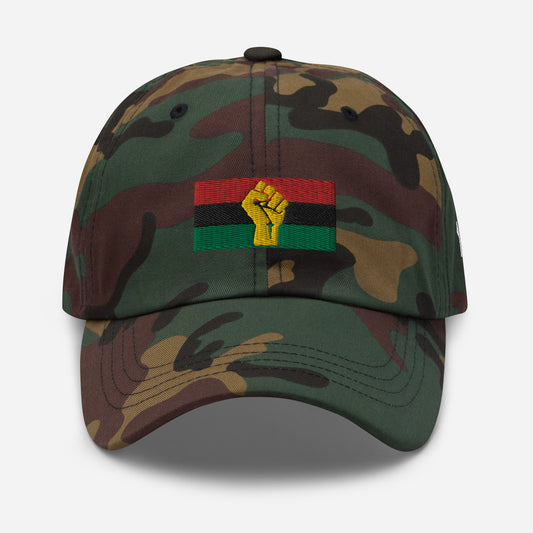 Juneteenth Camo Dad hat