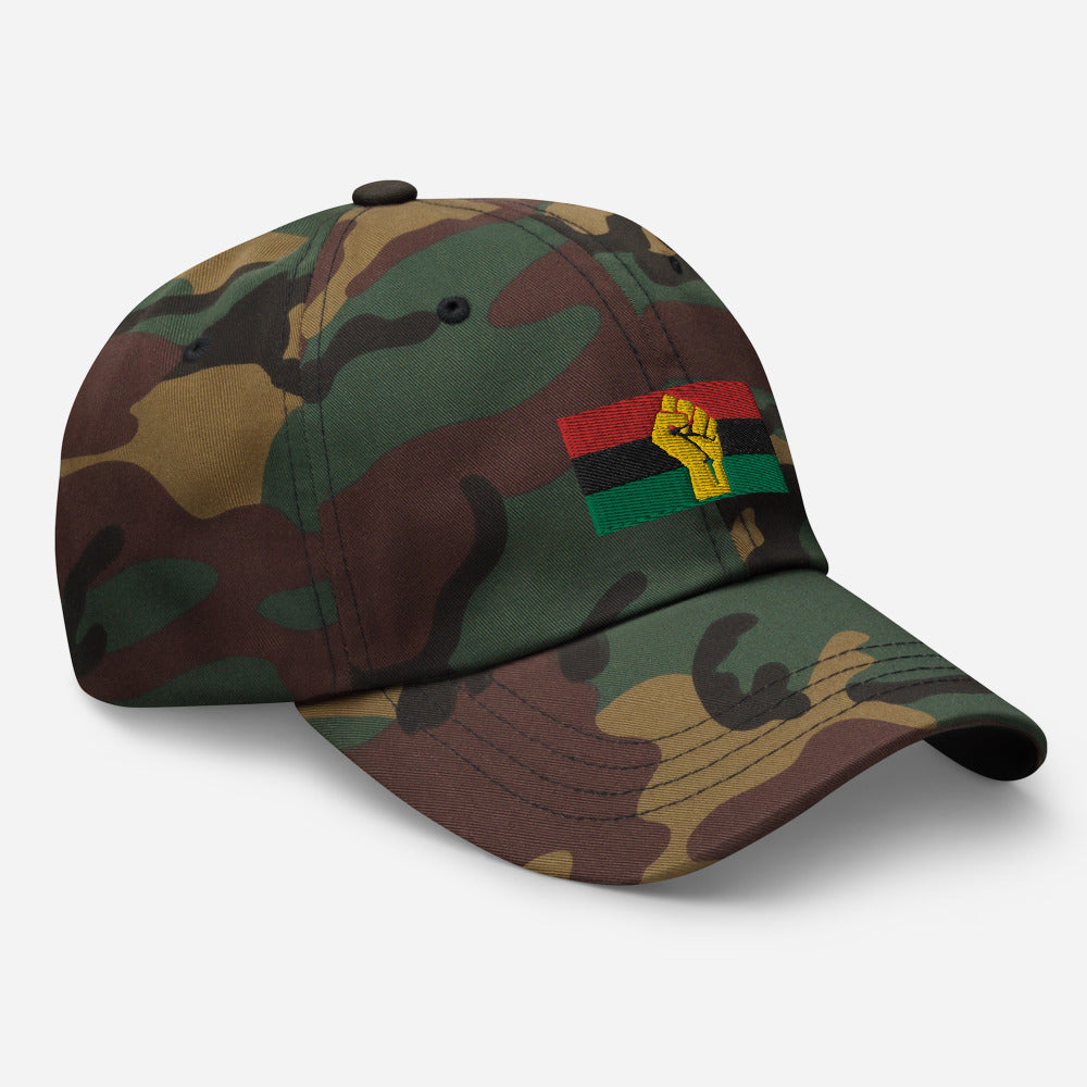 Juneteenth Camo Dad hat