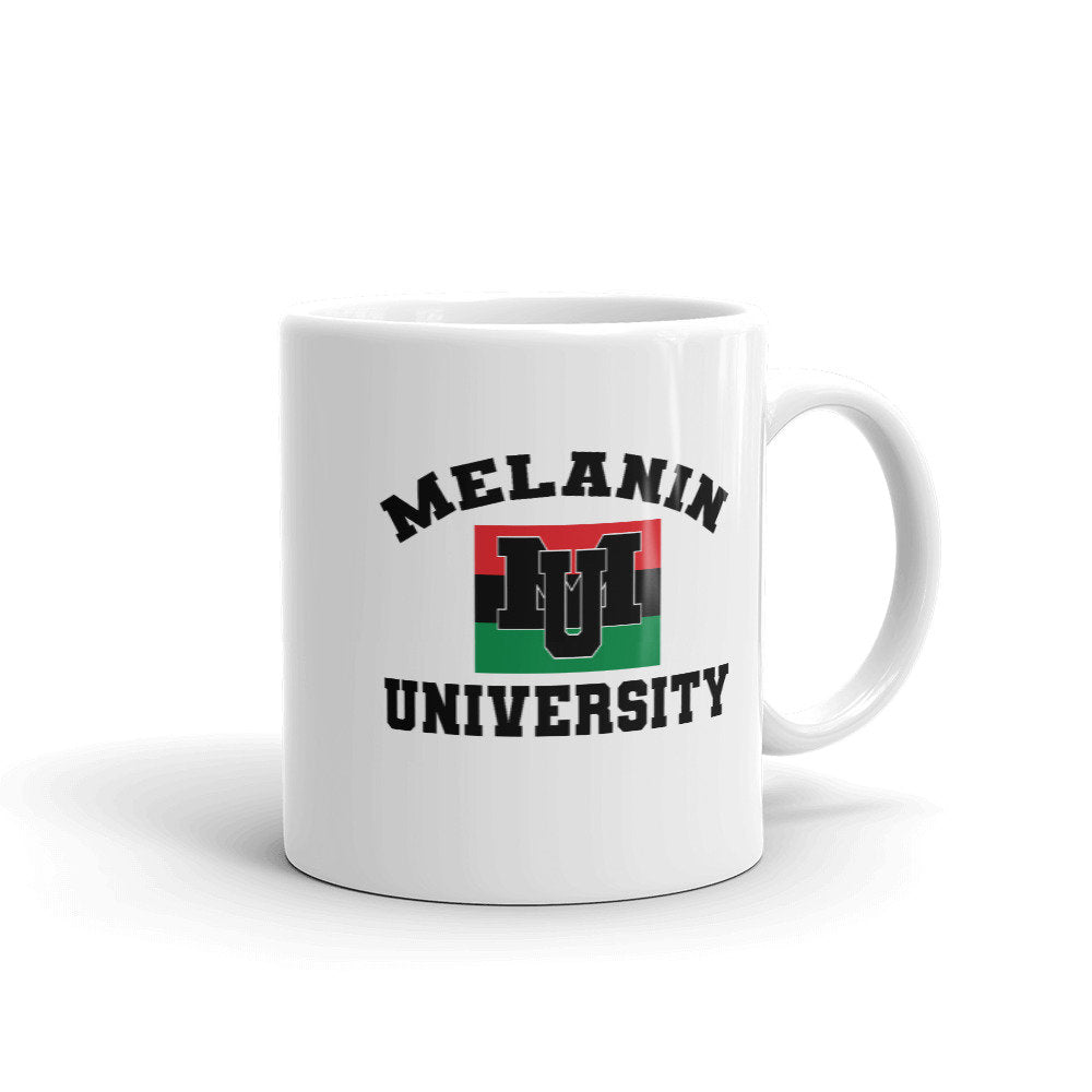 Melanin University Black Pride HBCU Mug