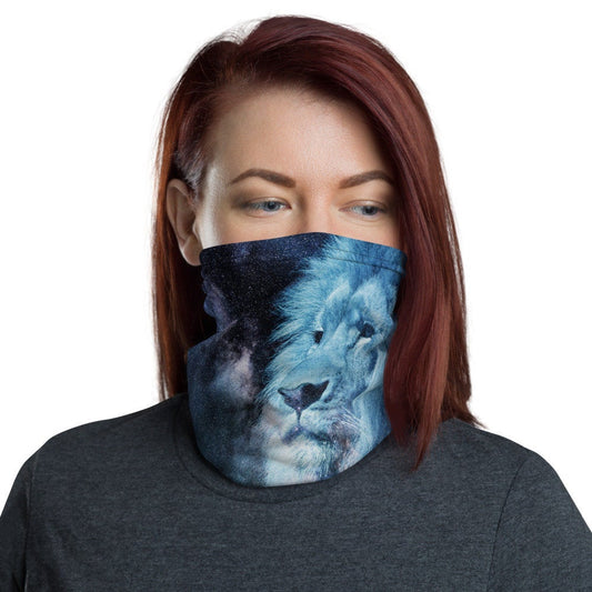 Spiritual Lion Face Mask/Neck Gaiter