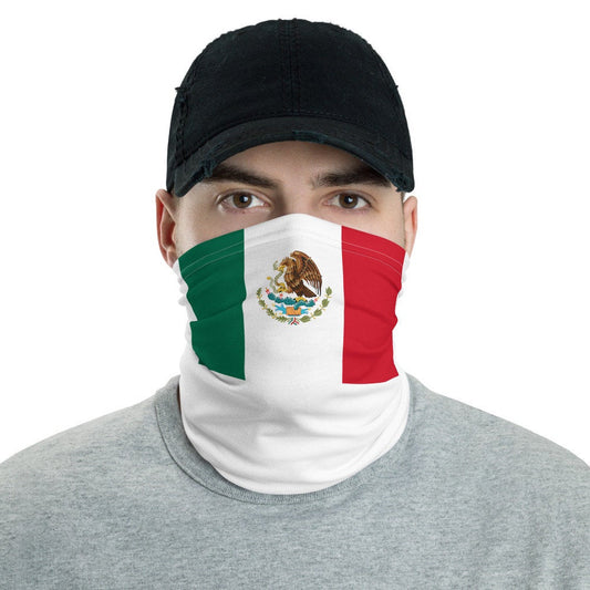 Mexican Flag-Mexican Pride Facemask/Neck Gaiter