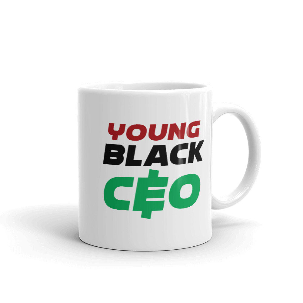 Young Black CEO Entrepreneur Mug