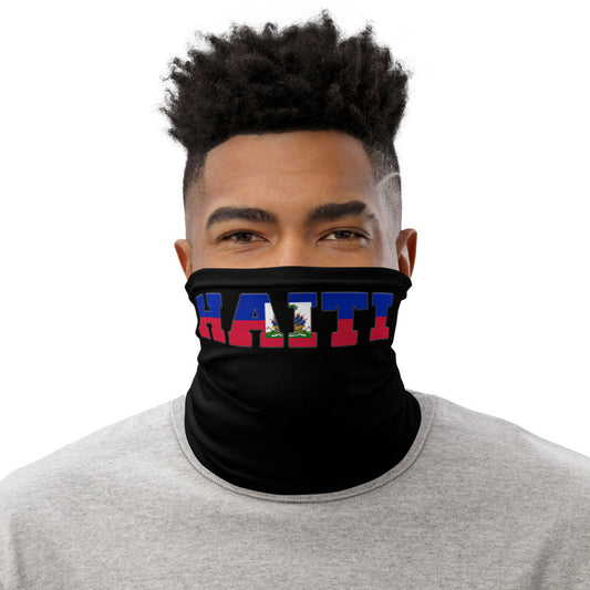 Haiti/Haitian Flag Face Mask/Neck Gaiter