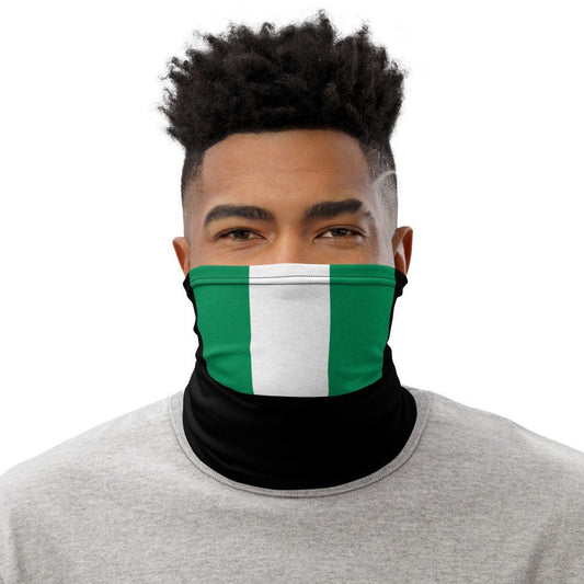 Nigeria Flag Face Mask/Neck Gaiter
