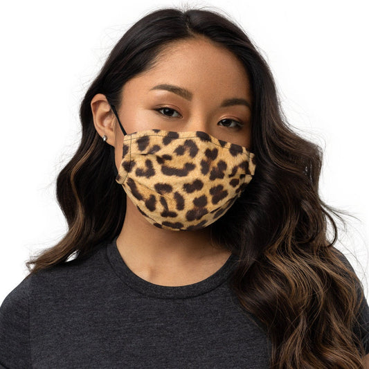 Leopard Pattern Premium face mask