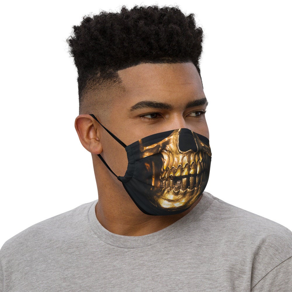 Awesome Skull Design Premium face mask