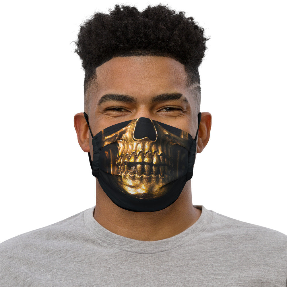 Awesome Skull Design Premium face mask