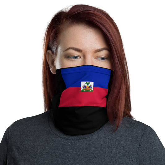 Haitian Flag / Haitian Pride Facemask/Neck Gaiter