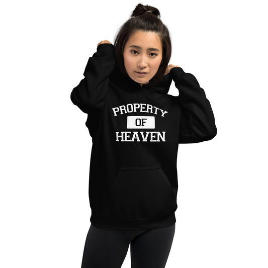 Property Of Heaven | Christian Hoodie | Christianity Hoodie | Christian | Christianity | Christian Faith Hoodie | Unisex Hoodie