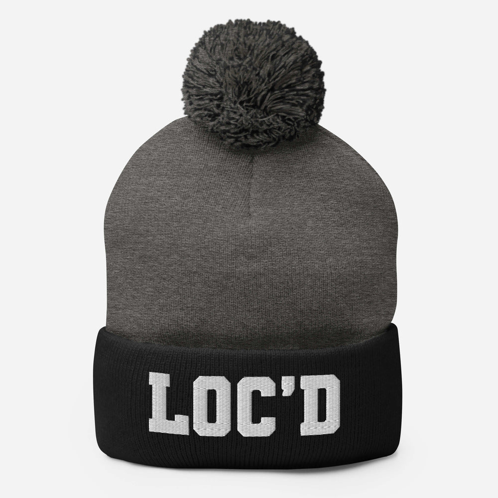 Loc'd Pom-Pom Beanie