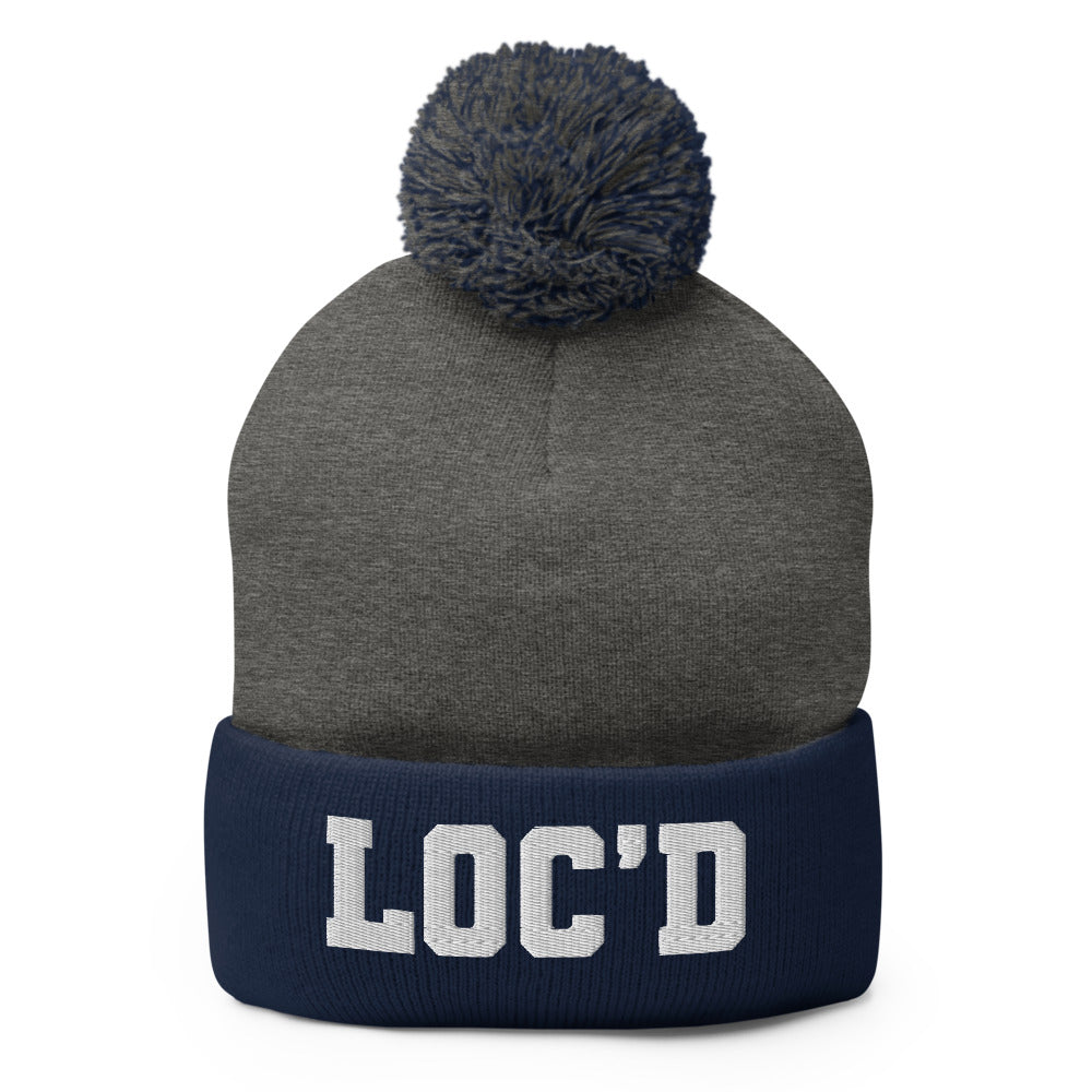 Loc'd Pom-Pom Beanie