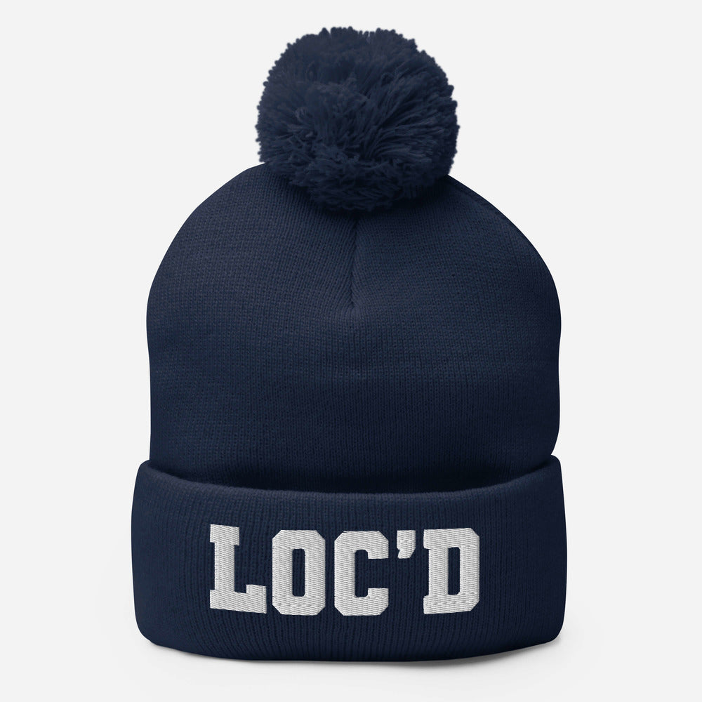 Loc'd Pom-Pom Beanie