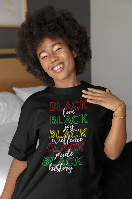 Black History TShirt, Melanin Shirt, Black History Month Shirt, African American Unisex T-Shirt