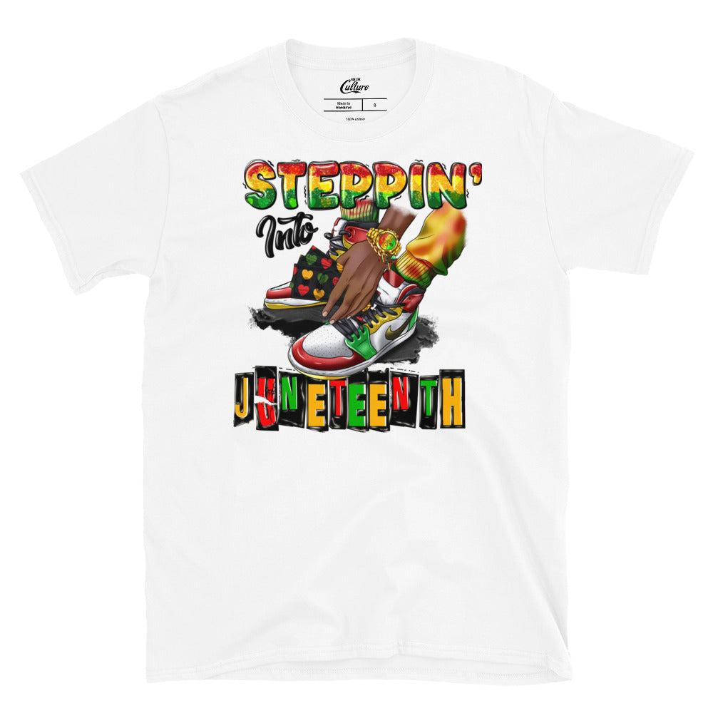 Steppin' Into Juneteenth Shirt, Juneteenth Shirt, Freeish Shirt, Black History Shirt, Black Culture , Black Lives Matter Shirt, Civil Rights Unisex T-Shirt