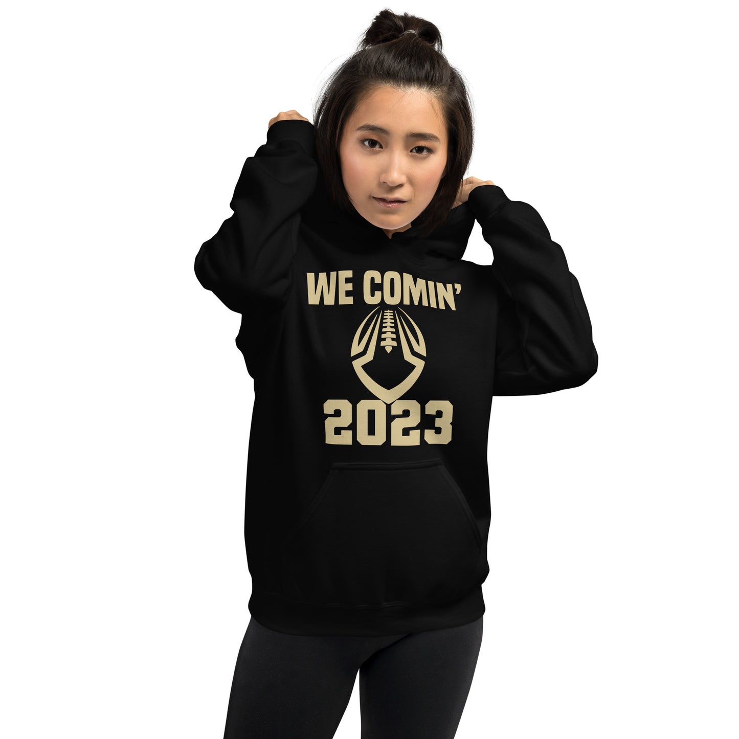 Colorado Football Fan We Comin' Unisex Hoodie